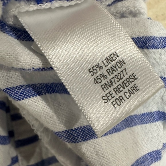 Excellent Women's Croft & Barrow® Breezy Soft Stripe Shorts Size M - Picture 7 of 10